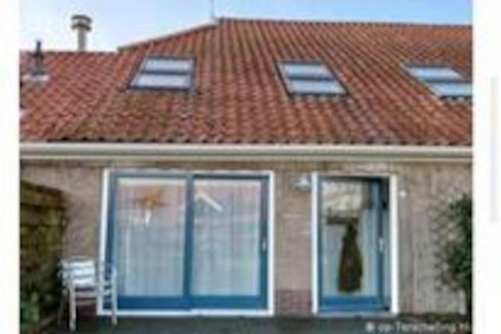 De Oostkamer; Eiland Appartement Naast Natuurgebied Boschplaat Oosterend  Buitenkant foto